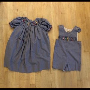 Child’s Smocked Set